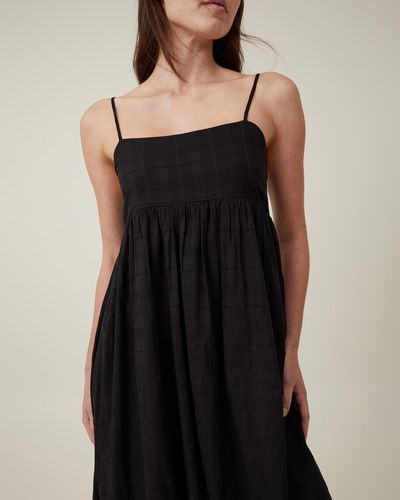 Cotton On Tilly Textured Maxi Dress - Black