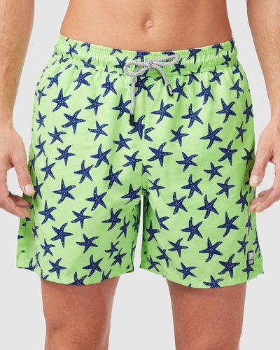 Tom & Teddy Starfish Boardshorts - Green