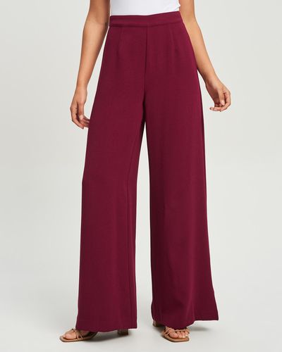 TUSSAH Holly Trousers - Red