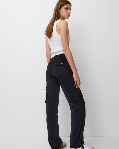 Rustic wrap trousers - PULL&BEAR