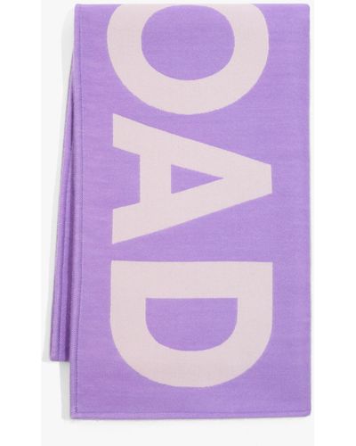Country Road Branded Logo Scarf - Purple