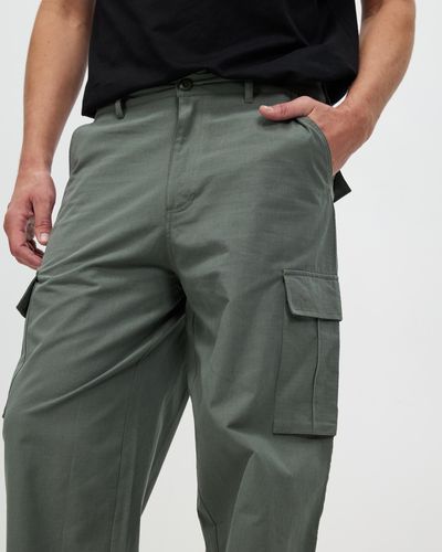 Staple Superior Ripstop Cargo Trousers - Green