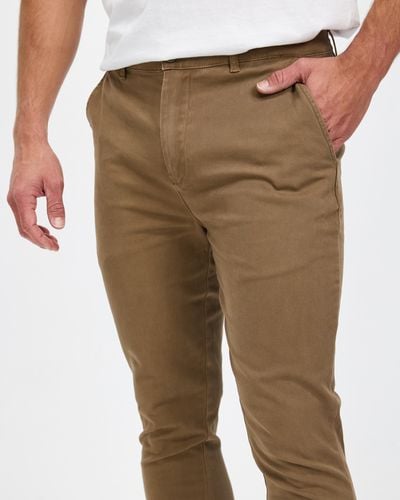 Staple Superior Staple Slim Stretch Chino Trousers - Natural