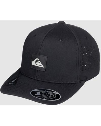 Quiksilver Adapted Flexfit Hat For Men - Black