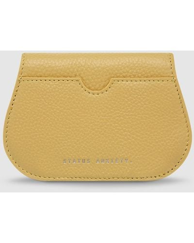 Status Anxiety Eyes Wide Wallet - Natural