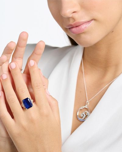 Thomas Sabo Ring Stone - Blue