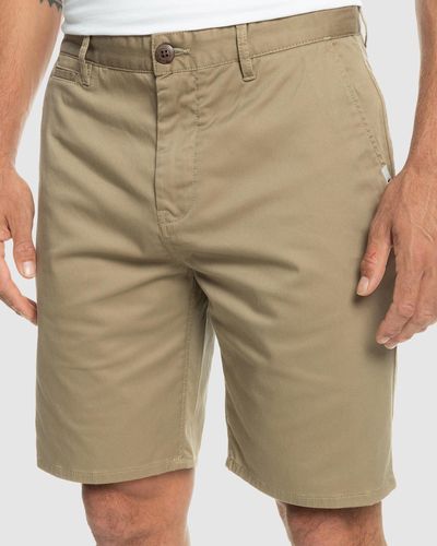 Quiksilver Everyday Union Stretch Chino Shorts - Natural