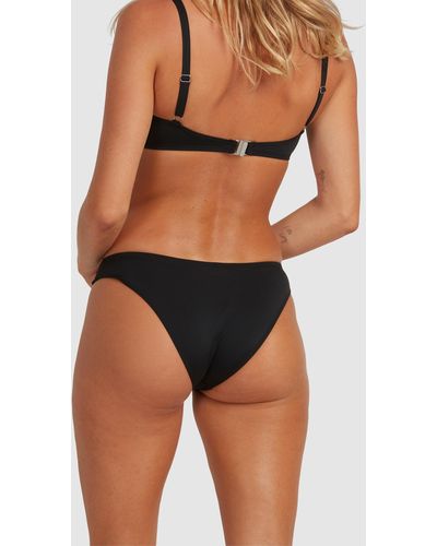 Billabong Sol Searcher Bondi Bikini Bottoms - Black