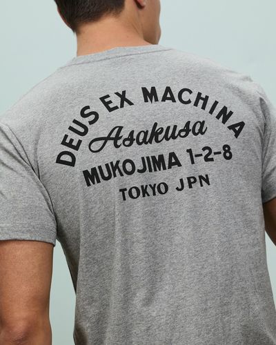 Deus Ex Machina Tokyo Tee - Grey