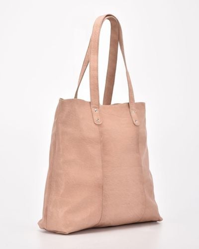 Cobb & Co Belford Soft Leather Tote - Pink