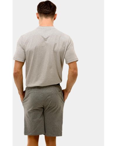 Brooksfield Cotton Summer Pyjama Set - Grey