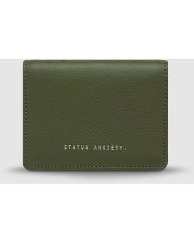 Status Anxiety Easy Does It Wallet - Green