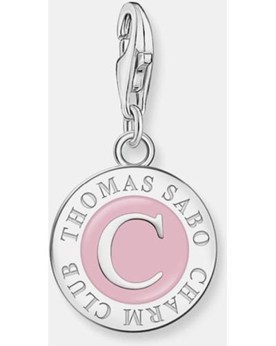 Thomas Sabo Pink & Charmista Coin - White