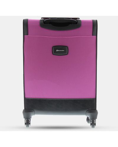 Echolac Japan Kola Soft Side 3pc Set luggage - Pink