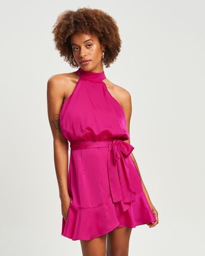 TUSSAH Hamptons Dress - Pink