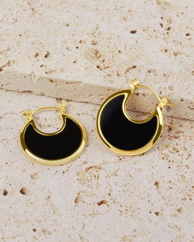 Pastiche Shadow Earrings - Natural