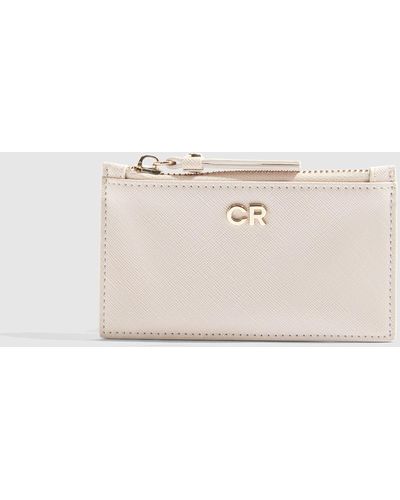 Country Road Branded Credit Card Purse - Natural
