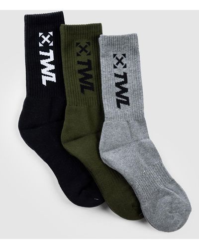 The WOD Life Pace Socks 3 Pack - Multicolour