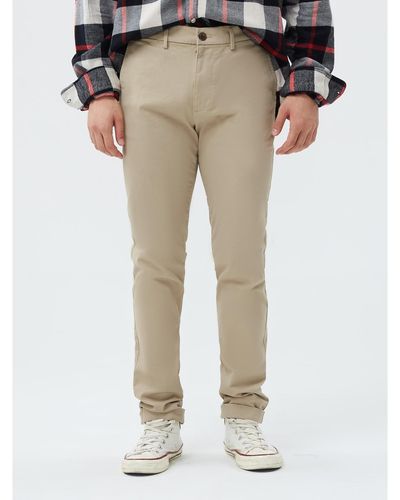 Gap Essential Khakis In Skinny Fit With Flex - Natural