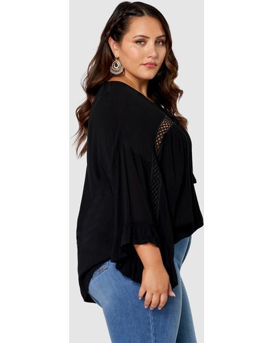 The Poetic Gypsy New Dreamer Blouse - Black