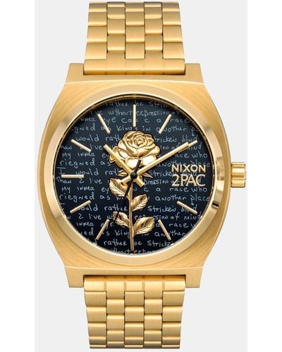 Nixon 2pac Time Teller Watch - Metallic