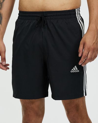 adidas Aeroready Essentials Chelsea 3 Stripes Shorts - Black