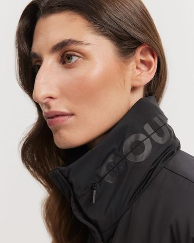 Country Road Recycled Polyester Casual Spray Jacket - Black