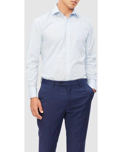Van Heusen Classic Relaxed Fit Shirt Solid Colour - White