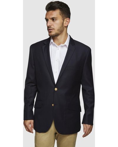 Kelly Country Pgh Pure Wool Blazer - Blue