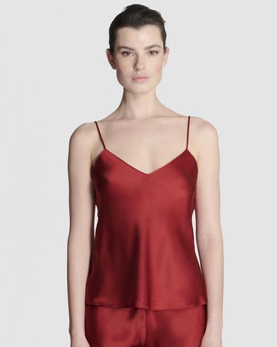 Simone Perele Dream Silk Camisole - Red