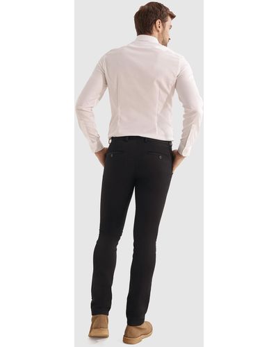 Country Road Slim Fit Travel Trouser - Black