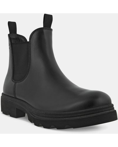 Ecco Grainer Chelsea Boots - Black