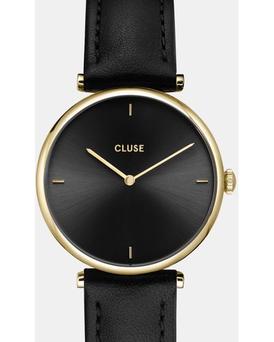 Cluse Triomphe Leather - Black