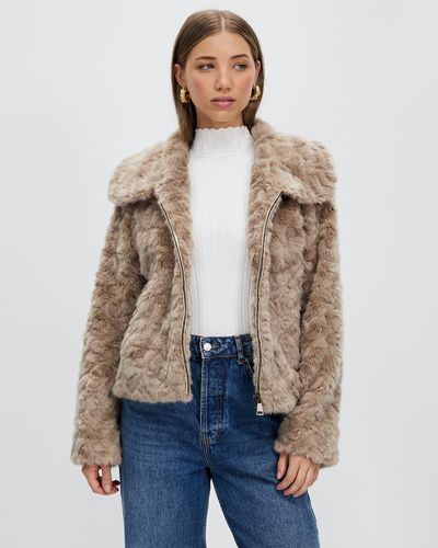 Unreal Fur Mystique Jacket - Natural