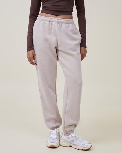 Cotton On Plush Gym Track Trousers - Pink
