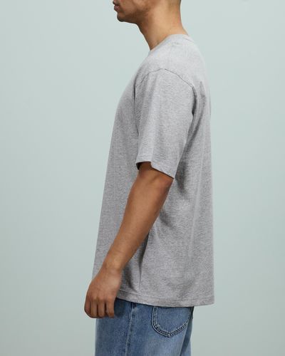 Assembly Label Knox Organic Oversized Tee - Grey