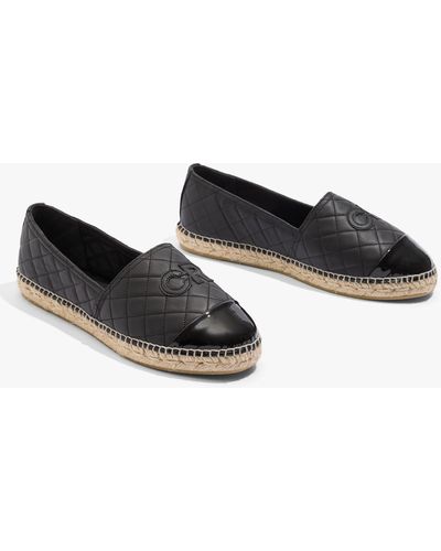 Country Road Cr Quilted Espadrille - Black