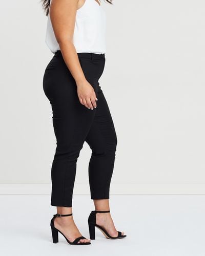 Atmos&Here Curvy Victoria Trousers - Black