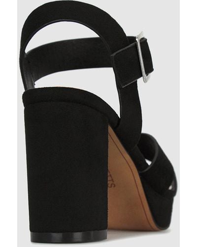 Betts Burrow Platform Sandals - Black