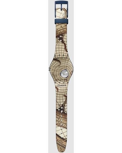 Swatch The Great Wave Watch By Hokusai & Astrolabe - Blue