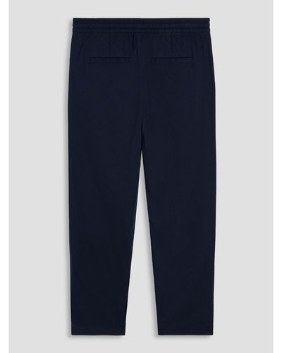 Gap Easy Straight Pull On Trousers With Washwell - Blue