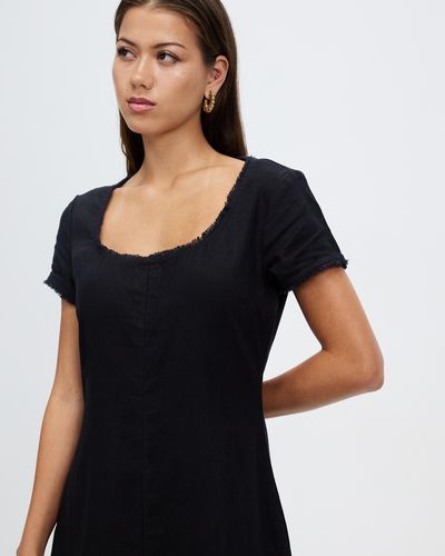 Assembly Label Catalina Linen Dress - Black