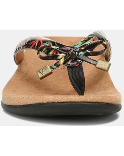 Vionic Bella Toe Post Sandals - Multicolour