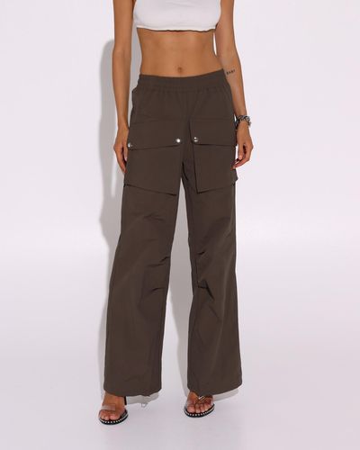 BY.DYLN Zach Trousers - Brown