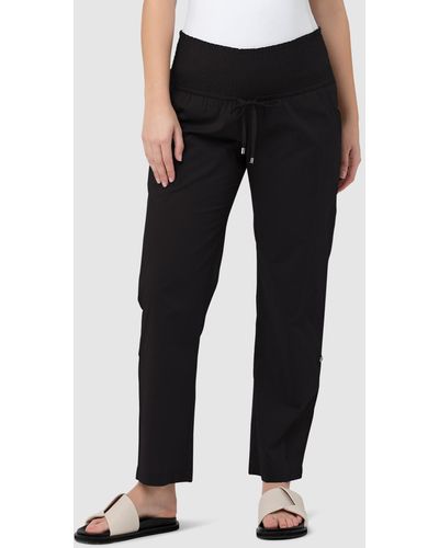 Ripe Maternity Philly Cotton Trousers - Black