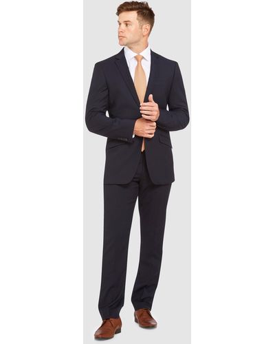 Kelly Country Livorno Slim Fit Navy Suit - Blue