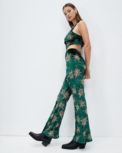 LENNI the label Chromatic Trousers - Green