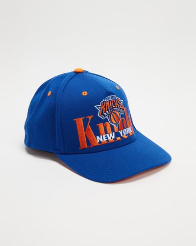 Mitchell & Ness Knicks On Top Pinch Cap - Blue