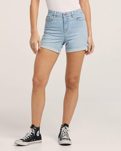 Lee Jeans Mid Thigh Short - Blue