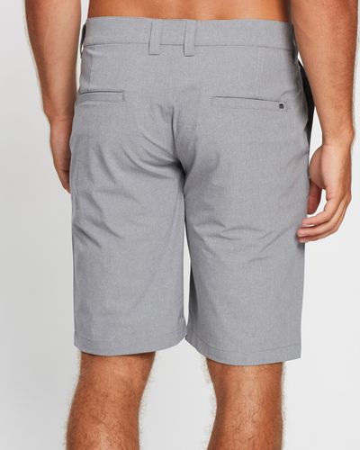 Travis Mathew Beck Golf Shorts - Grey